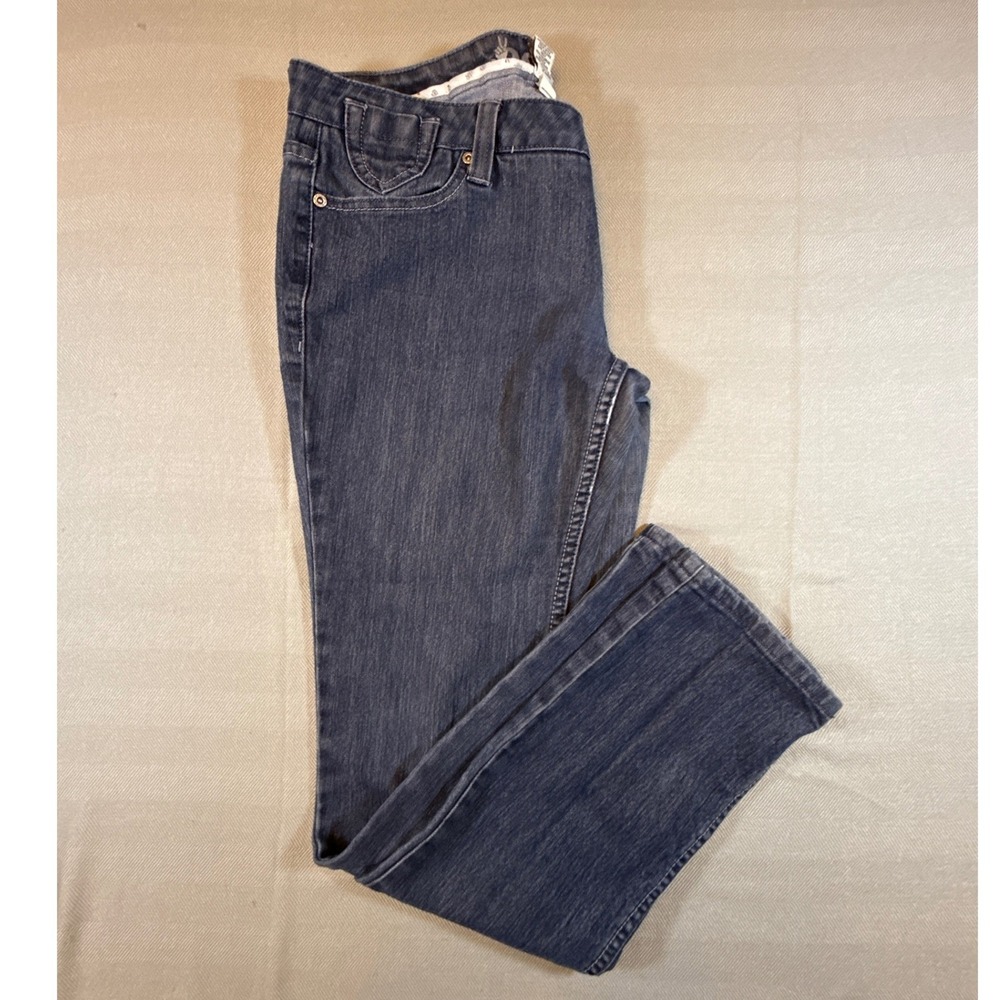 Mudd Skinny Jeans Dark Wash Denim Mid Rise Womens Size 11 DJBM3956 1881